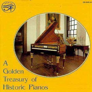 Cover for Various Artists · Golden Treasury of Historic Piano (CD) (2011)