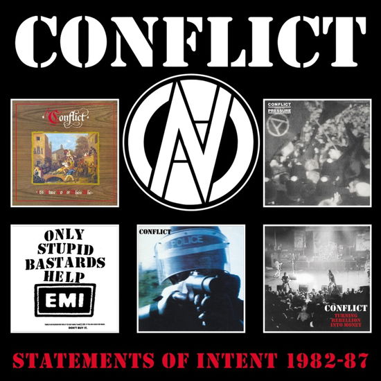 Statements Of Intent 1982-87 - Conflict - Musikk - CHERRY RED - 5013929271425 - 2. september 2022