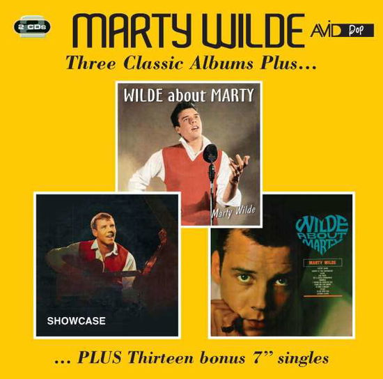 Three Classic Albums Plus - Marty Wilde - Musiikki - AVID - 5022810333425 - perjantai 1. maaliskuuta 2019