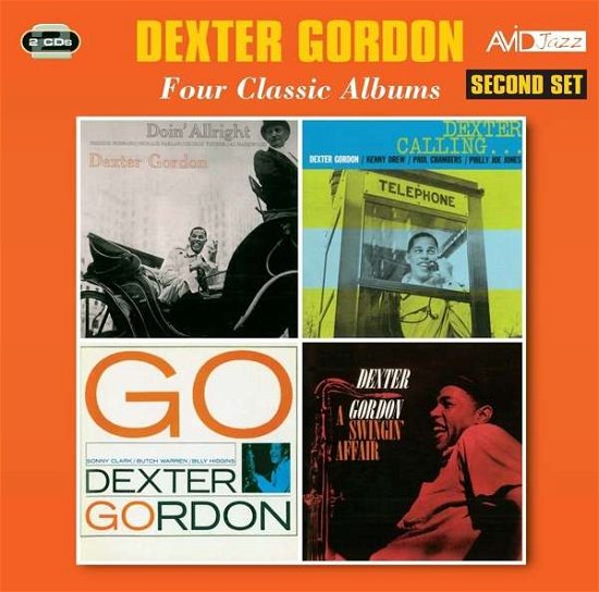Four Classic Albums (Doin Allright / Dexter Calling / Go / A Swingin Affair) - Dexter Gordon - Musik - AVID - 5022810713425 - 4 juni 2021