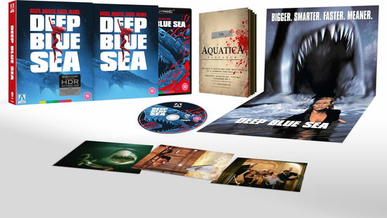 Deep Blue Sea - Deep Blue Sea - Filmes - ARROW VIDEO - 5027035027425 - 17 de março de 2025