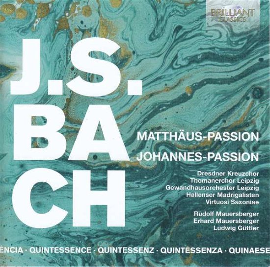 Matthaus Passion - Bach,j.s. / Dresdner Kreuzchor / Genz - Musiikki - BRILLIANT CLASSICS - 5028421960425 - perjantai 1. marraskuuta 2019