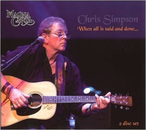 When All is Said & Done - Chris Simpson - Musiikki - TALKING ELEPHANT - 5028479013425 - maanantai 6. huhtikuuta 2009
