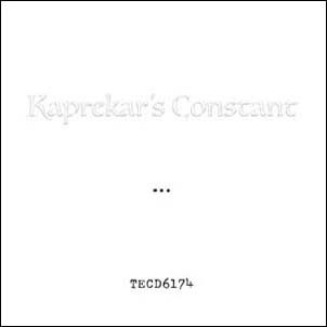 Cover for Kaprekar's Constant · Meanwhile (CD) (2020)