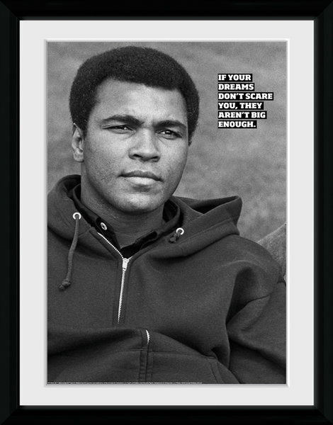 Cover for Muhammad Ali · Muhammad Ali: Dreams (Stampa In Cornice 30x40 Cm) (MERCH)