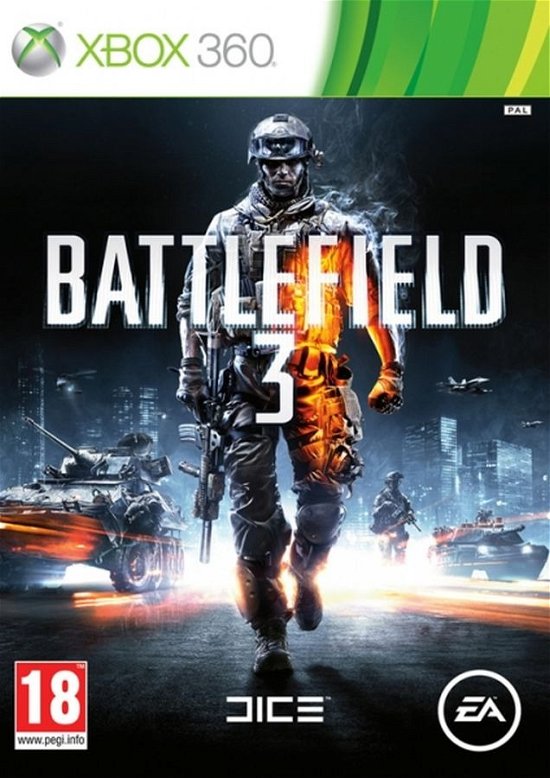 Xbox 360: Battlefield 3 - Electronic Arts - Spill - EA - 5030930102425 - 