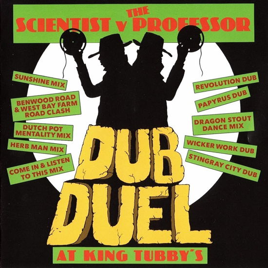 Cover for Scientist Vs The Professor · Duel Dub At King Tubby's (CD) (2021)