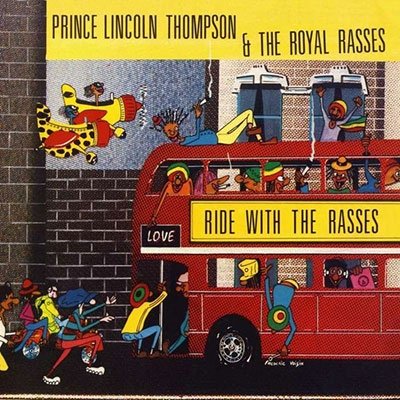 Cover for Prince Lincoln &amp; Royal Rasses · Ride Woith The Rasses (Red Vinyl) (LP) (2022)