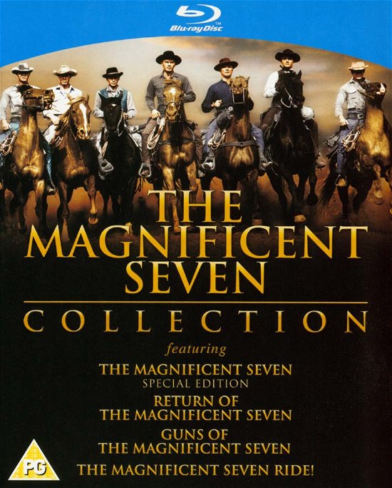 Cover for Magnificent Seven Collection · The Magnificent Seven Movie Collection (4 Films) (Blu-ray) [Limited edition] (2013)
