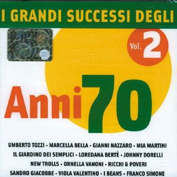 Cover for Aa.vv. · I Grandi Successi Degli Anni 70 Vol. 2 (CD) (2005)
