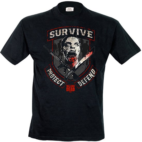 Cover for Walking Dead (The) · Survive Protect And Defend Logo (T-Shirt Unisex Tg. 2XL) (N/A)