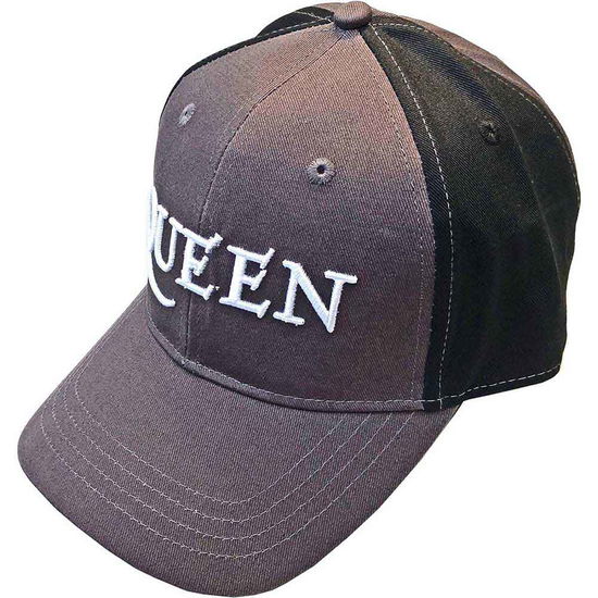 Cover for Queen · Queen Unisex Baseball Cap: Logo (Charcoal Grey &amp; Black) (2-Tone) (CLOTHES) [Grey, Black - Unisex edition] (2019)