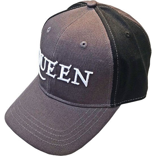 Cover for Queen · Queen Unisex Baseball Cap: Logo (2 Tone) (CLOTHES) [Grey, Black - Unisex edition]