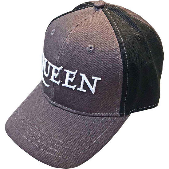 Cover for Queen · Queen Unisex Baseball Cap: Logo (2 Tone) (TØJ) [Grey, Black - Unisex edition]