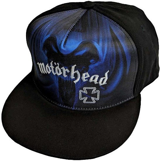 Cover for Motörhead · Motorhead Unisex Snapback Cap: Rock 'N' Roll Blue Mono (Klær)