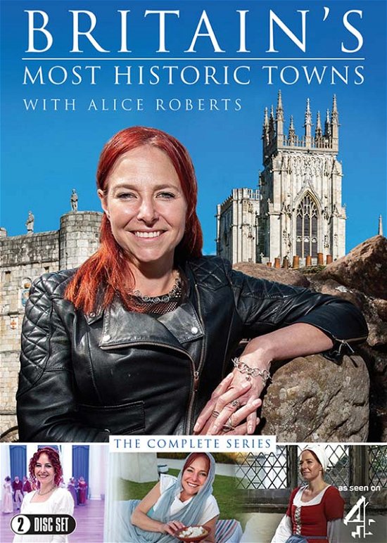 Cover for Britains Most Historic Towns  Ar · Britains Most Historic Towns Series 1 (DVD) (2018)