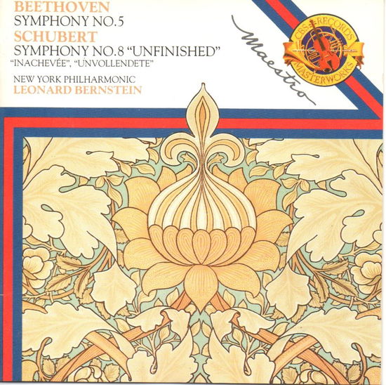 Cover for New York Philharmonic / Bernstein Leonard · Symphony No. 5 Op. 67 / Symphony No. 8 ''unfinished'' (CD) (1987)