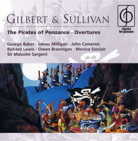 Cover for Gilbert and Sullivan · The Pirates of Penzance (CD) (2008)