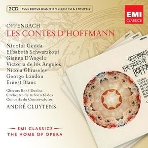 Offenbach: Les Contes D'hoffman - Cluytens Andre / Gedda Nicolai - Musik - EMI CLASSICS - 5099945639425 - March 8, 2010