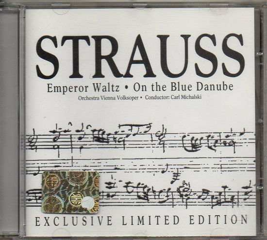 Cover for Richard Strauss · Emperor Waltz / on the Blue Danube (CD)