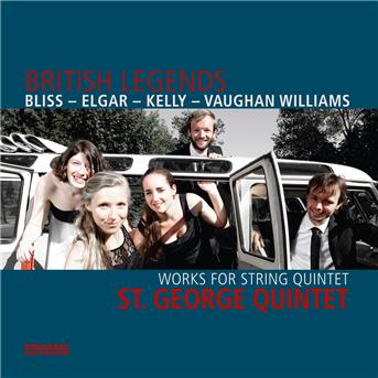 British Legends: Works for String Quintet - Bliss / Elgar / Kelly / Lennon / Mccartney - Musik - PAVANE - 5410939758425 - 17. marts 2017