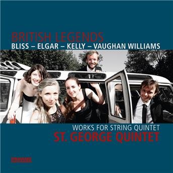 Cover for Bliss / Elgar / Kelly / Lennon / Mccartney · British Legends: Works for String Quintet (CD) (2017)