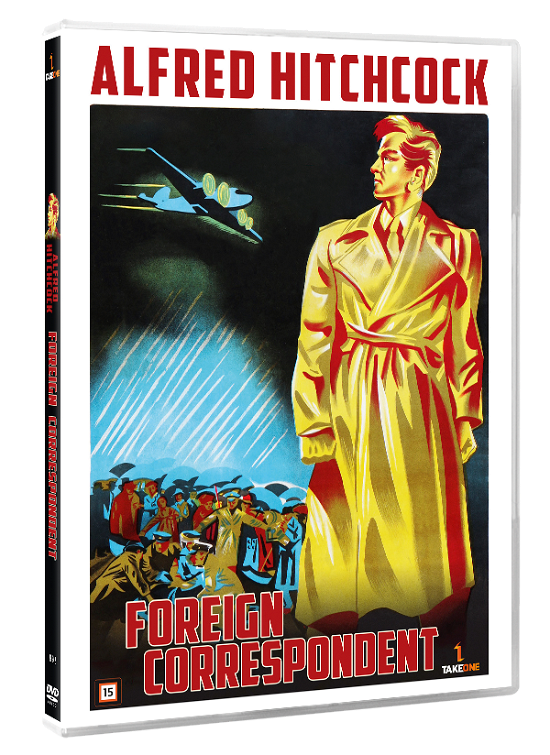 Cover for Alfred Hitchcock · Foreign Correspondent (Udenrigskorrespondenten) (DVD) (2021)