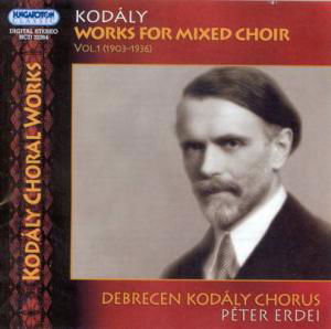Cover for Z. Kodaly · Works For Mixed Choir 1 (CD) (2015)