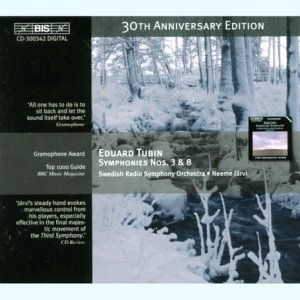 Cover for E. Tubin · Symphonies Nos.3 &amp; 8 (CD) (2017)