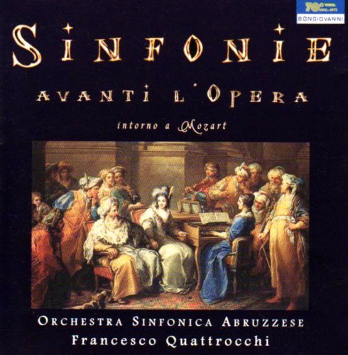 Cover for Piccini / Paisiello / Anfossi / Luchesi / Coen · Sinfonie Avanti L'opera Intorno a Mozart (CD) (2007)