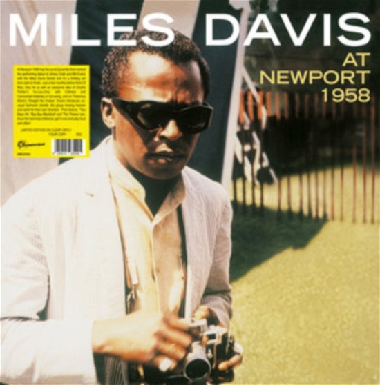 Cover for Miles Davis · At Newport 1958 (Numbered Edition) (Clear Vinyl) (LP) [Numbered edition] (2024)