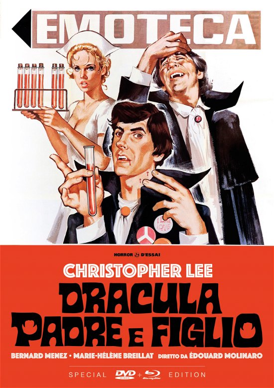 Cover for Catherine Breillatchristopher Lee · Dracula Padre E Figlio Special Edition Dvd Blu-Ray Mod (DVD) [Special edition] (2023)