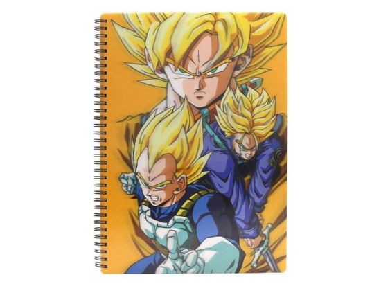 Dragon Ball Notizbuch mit 3D-Effekt Saiyans -  - Gadżety -  - 8435450262425 - 17 sierpnia 2024