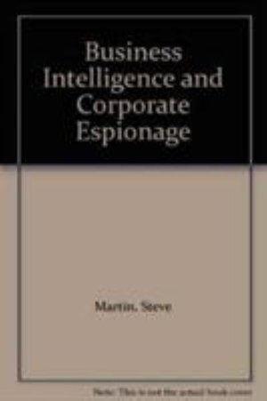 Cover for Steve Martin · Business Intellingence and Corporate Espionage (Pocketbok) (2025)