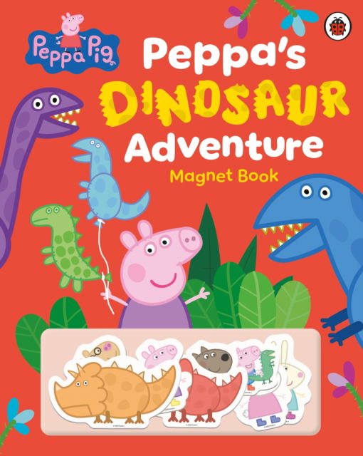 Cover for Peppa Pig · Peppa Pig: Peppa's Dinosaur Adventure: Magnet Book (Gebundenes Buch) (2025)