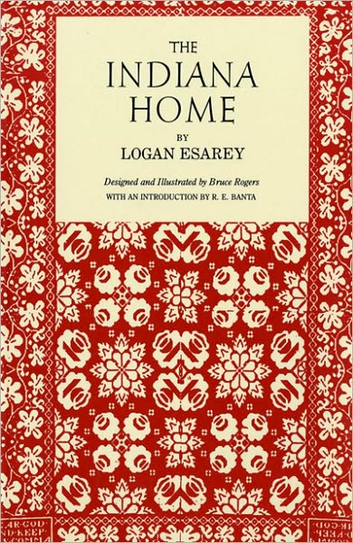 Cover for Logan Esarey · The Indiana Home (Paperback Book) (1976)