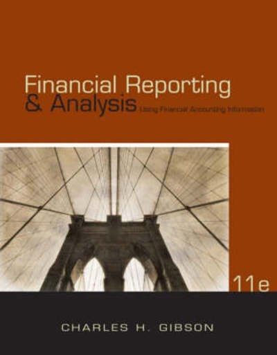 Cover for Charles Gibson · Financial Reporting &amp; Analysis (Hardcover Book) (2008)