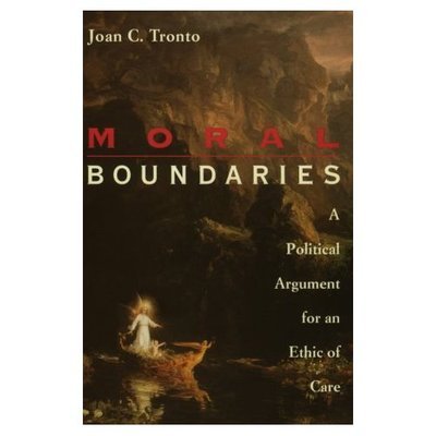 Cover for Joan Tronto · Moral Boundaries: A Political Argument for an Ethic of Care (Paperback Bog) (1993)