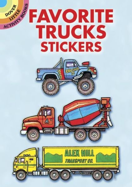 Cover for Bruce Lafontaine · Favourite Trucks Stickers - Little Activity Books (MERCH) (2002)