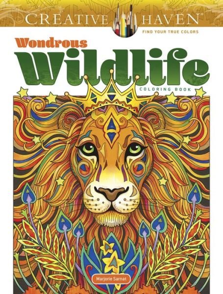 Cover for Marjorie Sarnat · Creative Haven Wondrous Wildlife Coloring Book - Creative Haven (Pocketbok) (2021)