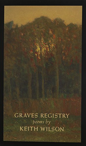 Cover for Keith Wilson · Graves Registry / Poems (Paperback Book) (1992)