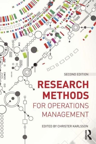 Cover for Christer Karlsson · Research Methods for Operations Management (Paperback Book) (2016)