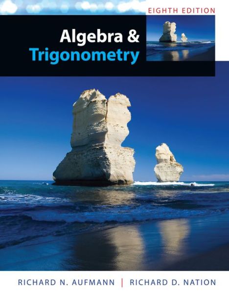 Cover for Aufmann, Richard (Palomar College) · Algebra and Trigonometry (Hardcover Book) (2014)