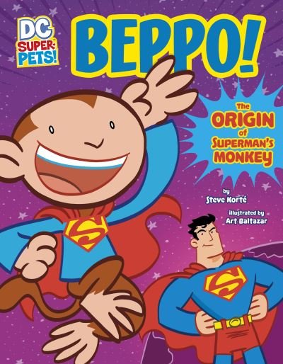 Cover for Steve Korte · Beppo!: The Origin of Superman's Monkey - DC Super-Pets Origin Stories (Inbunden Bok) (2022)