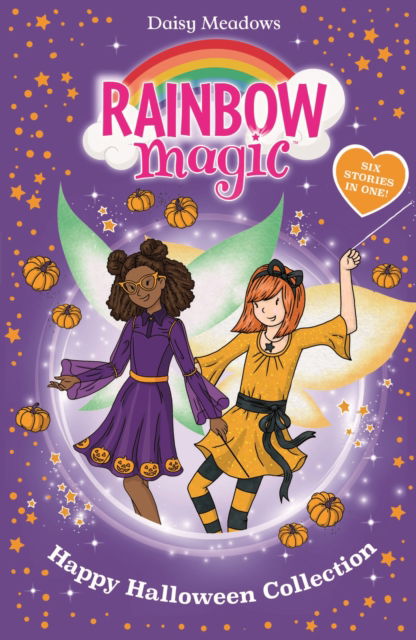 Cover for Daisy Meadows · Rainbow Magic: Happy Halloween Collection: Six Stories in One! - Rainbow Magic (Paperback Book) (2024)