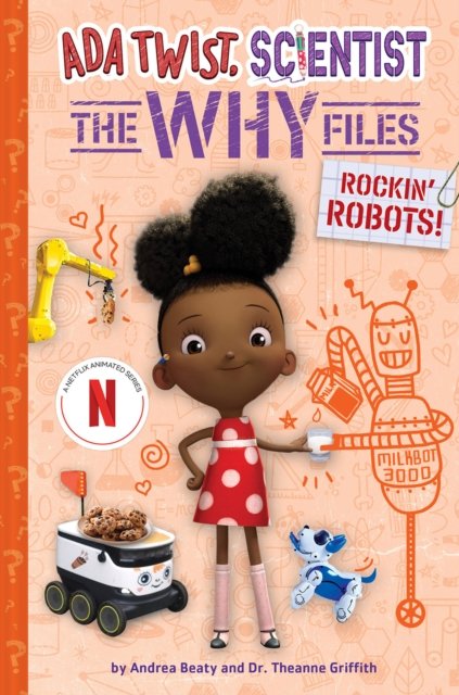 Cover for Andrea Beaty · Rockin' Robots! (Ada Twist, Scientist: The Why Files #5) - The Questioneers (Gebundenes Buch) (2024)