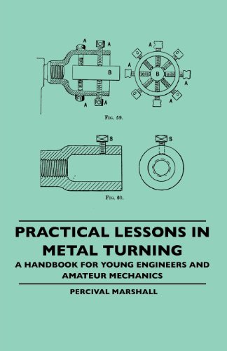 Cover for Percival Marshall · Practical Lessons in Metal Turning - a Handbook for Young Engineers and Amateur Mechanics (Paperback Book) (2010)