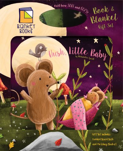 Cover for Flowerpot Press · Hush, Little Baby, with Blanket (Board book) (2021)