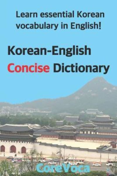 Cover for Taebum Kim · Korean-English Concise Dictionary (Paperback Book) (2017)