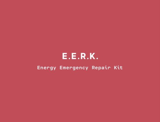 Cover for The E.E.R.K. Collective · Energy Emergency Repair Kit (Paperback Book) (2024)